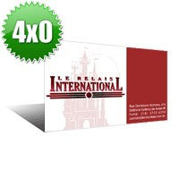 Cartão de Visita com Verniz